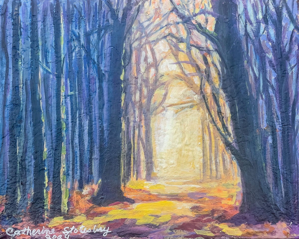 Print - matted & framed - The Light at the End
