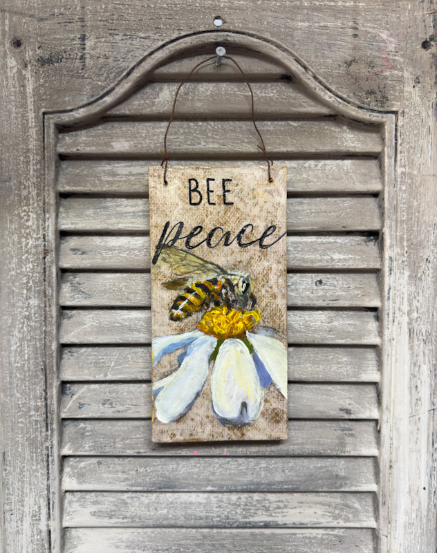 Bee Plaques - Bee Peace