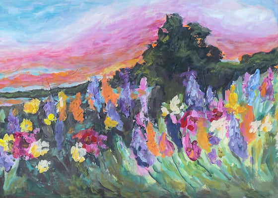 Fields of Glory - 5x7 Notecard