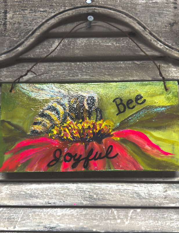 Bee Plaques - Bee Joyful