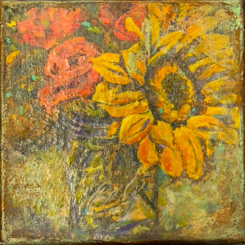 Rusty Sunflower Mini