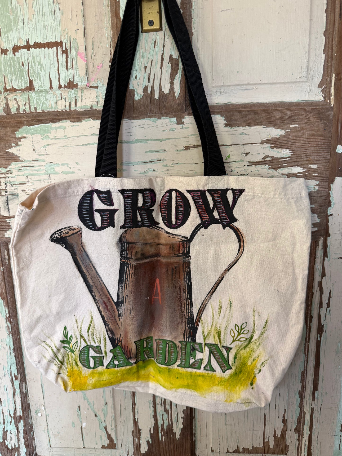 Grow a Garden Canvas Tote Bag