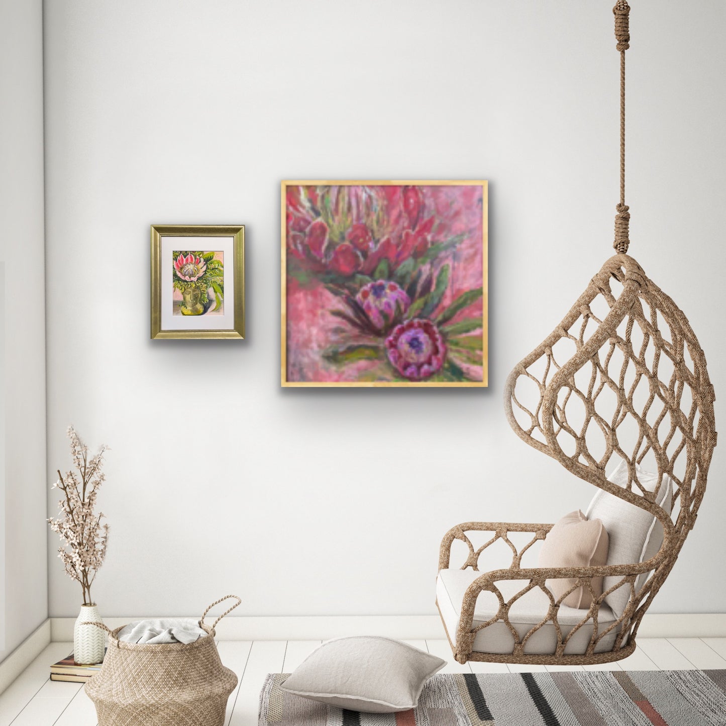 3 Sisters - 30x30-wood panel -250.00