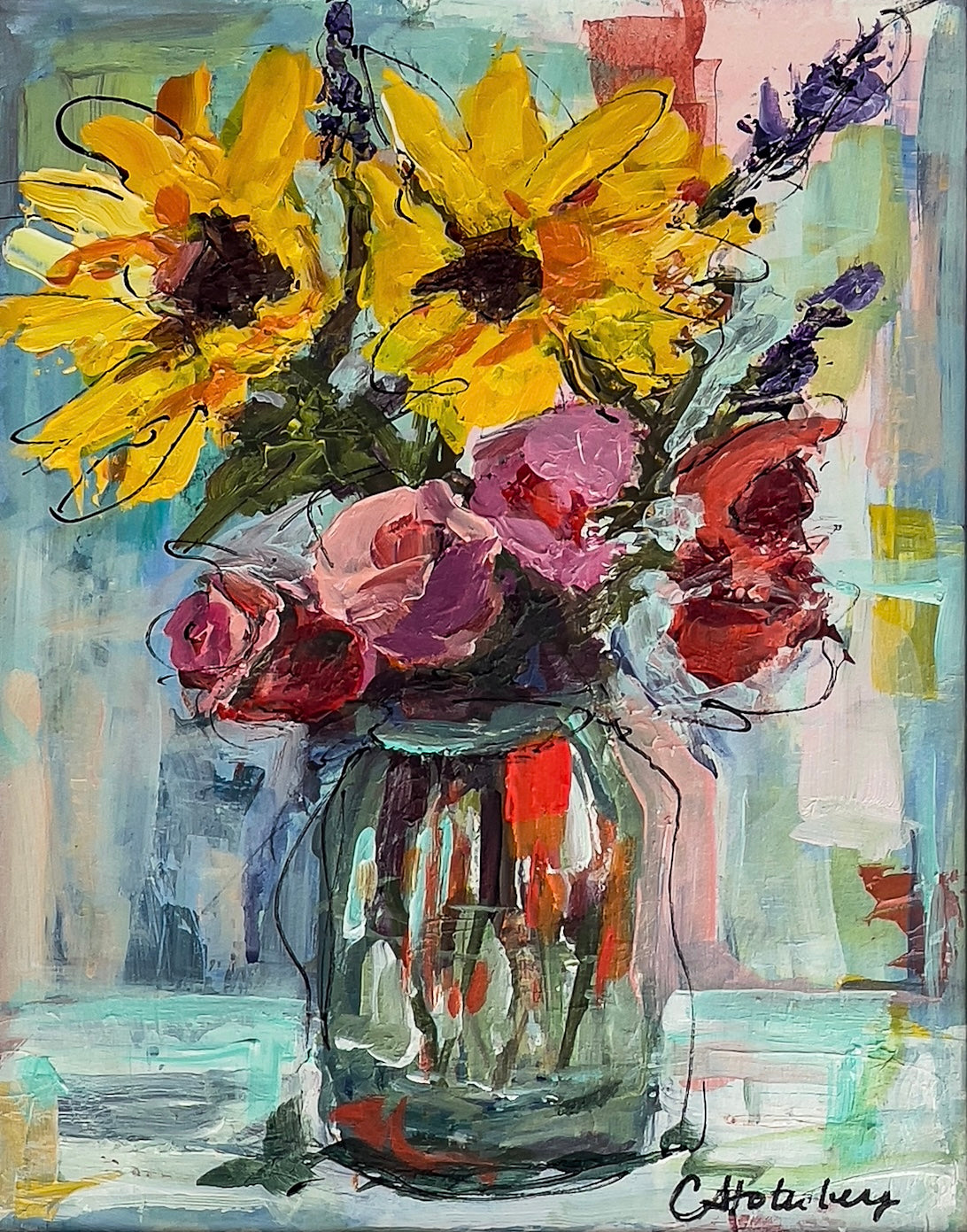 Joyful - 5x7 Notecard