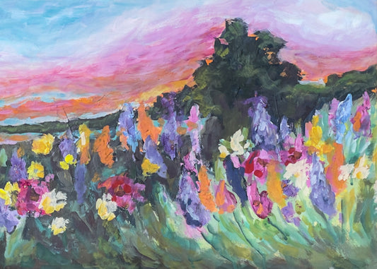 Fields of Glory - 5x7 Notecard