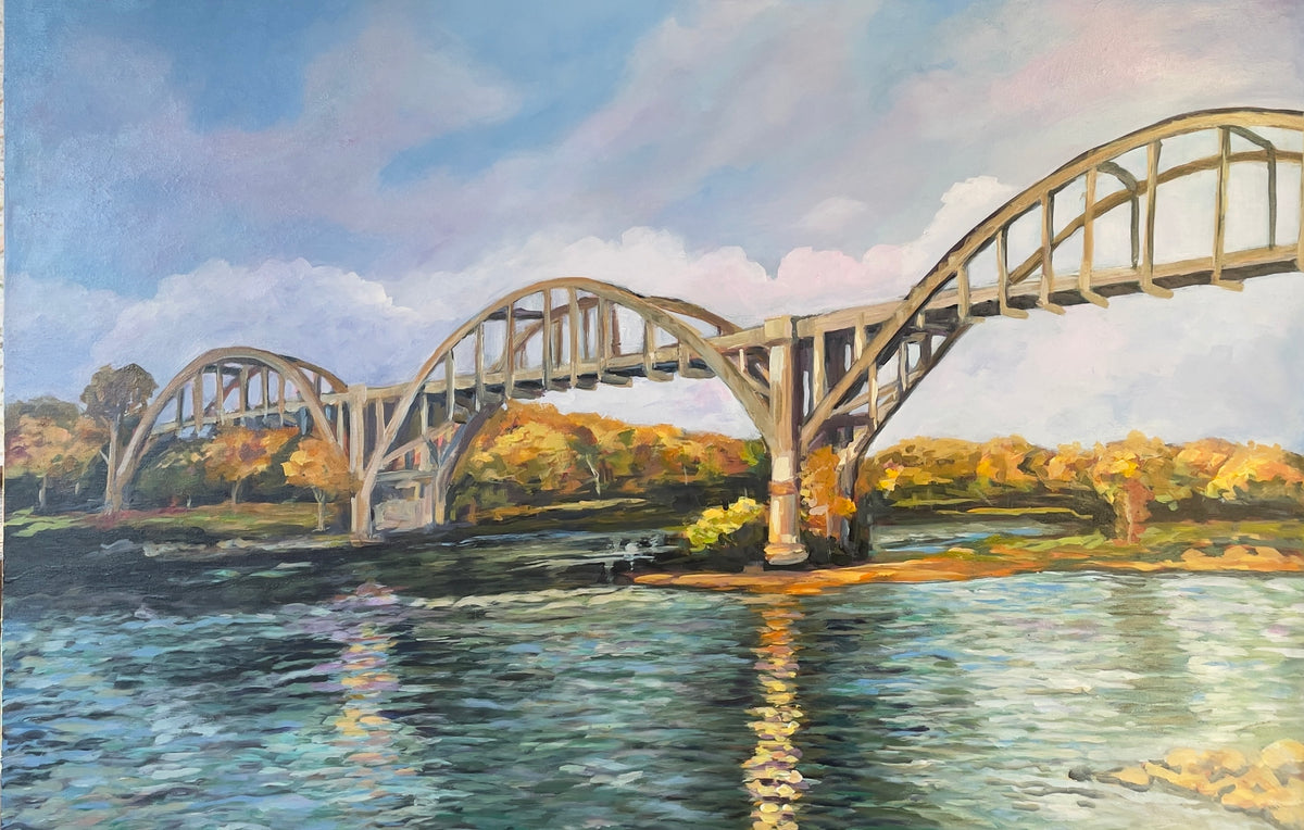 Print w/mat - Cotter Bridge