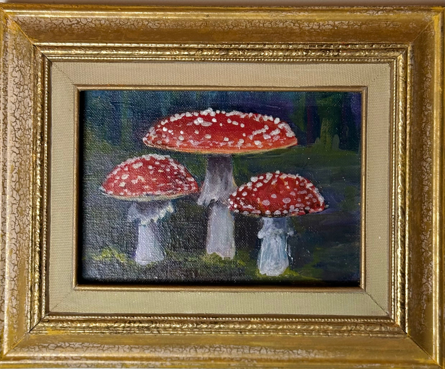 Forest Mushrooms - 9x11