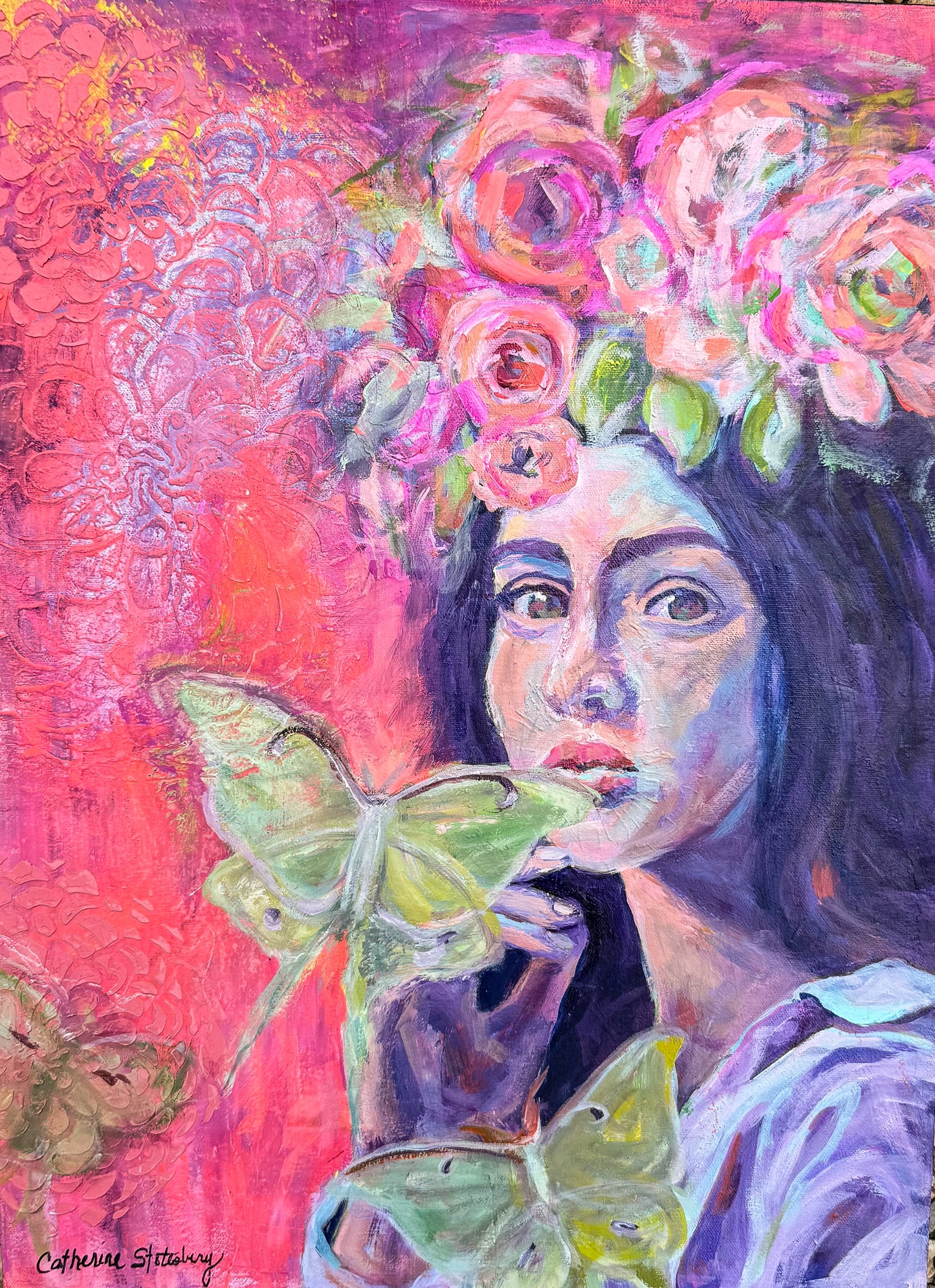 Luna Queen - 5x7 notecard