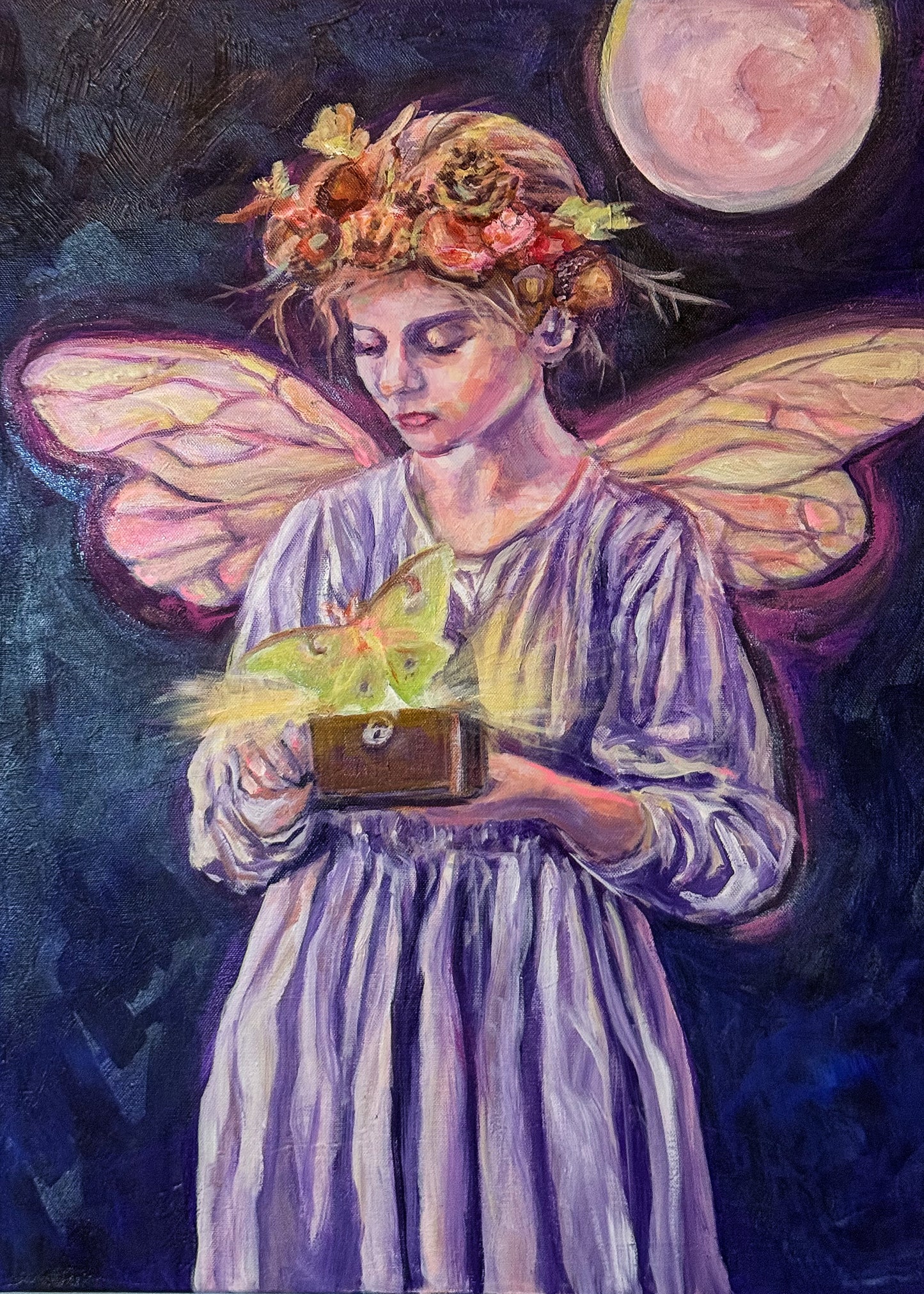 Luna Faerie - Notecard -5x7