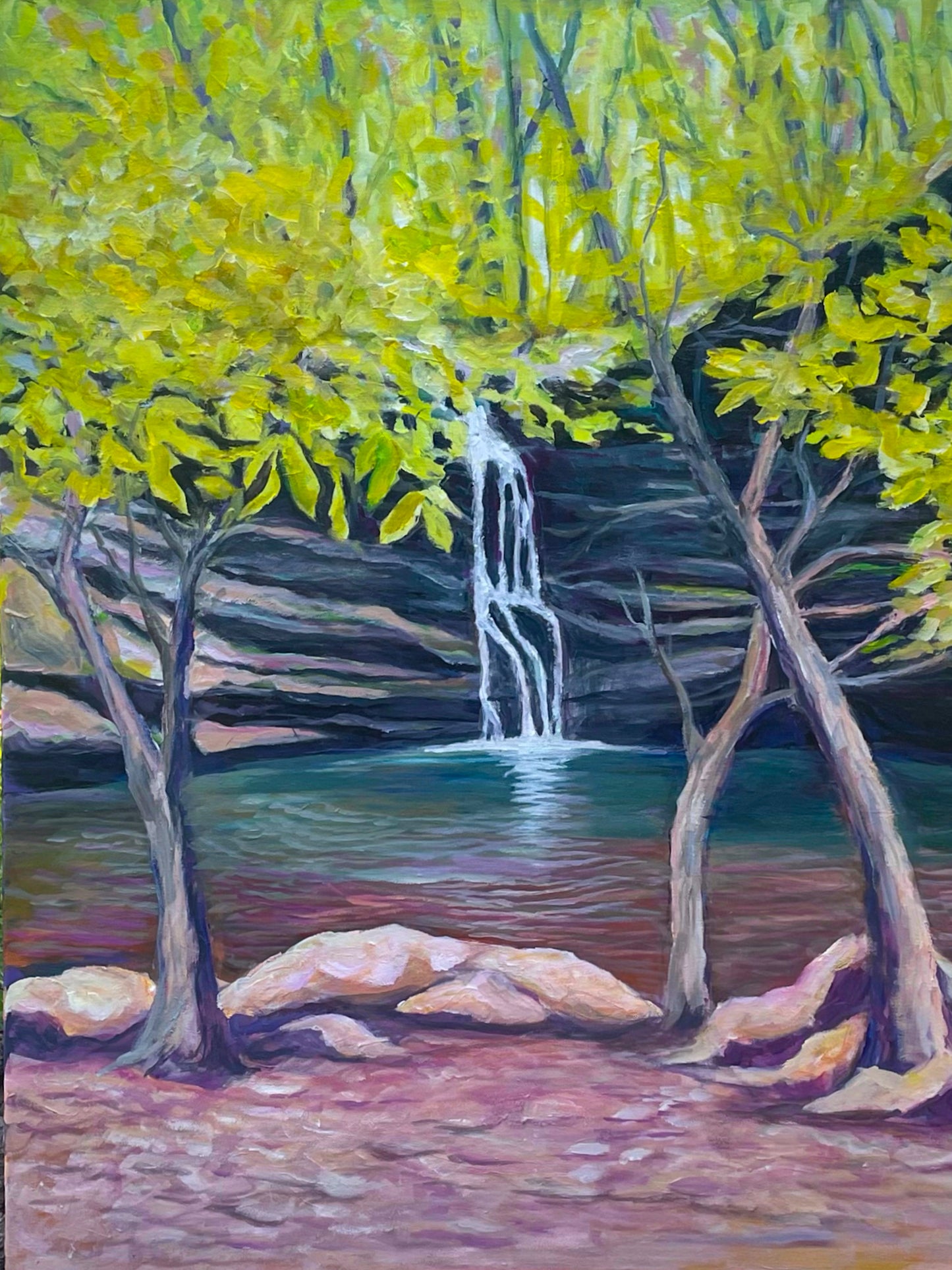 Magnolia Falls - 5x7 Notecard