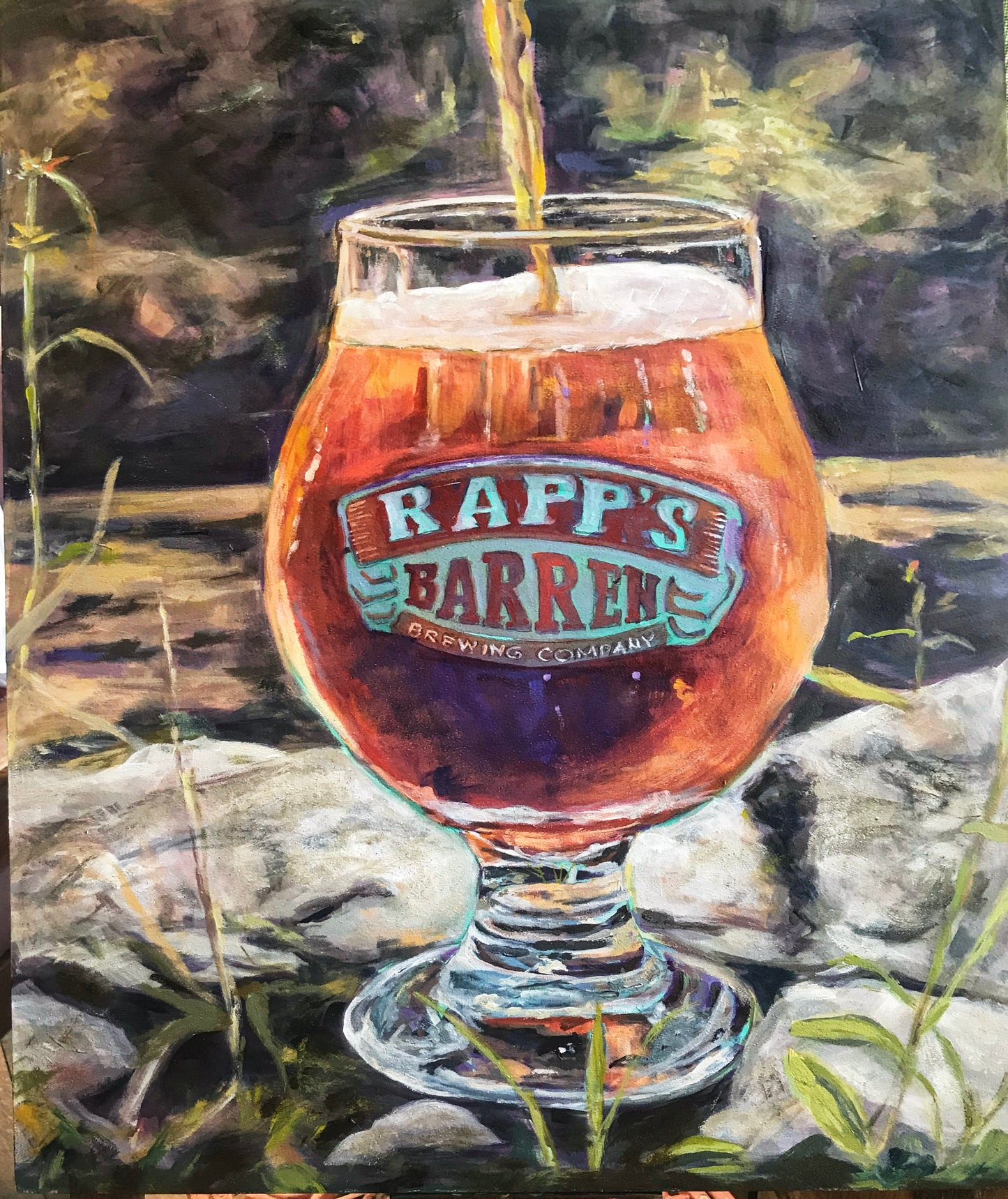 Rapp’s Brew-5x7 notecard