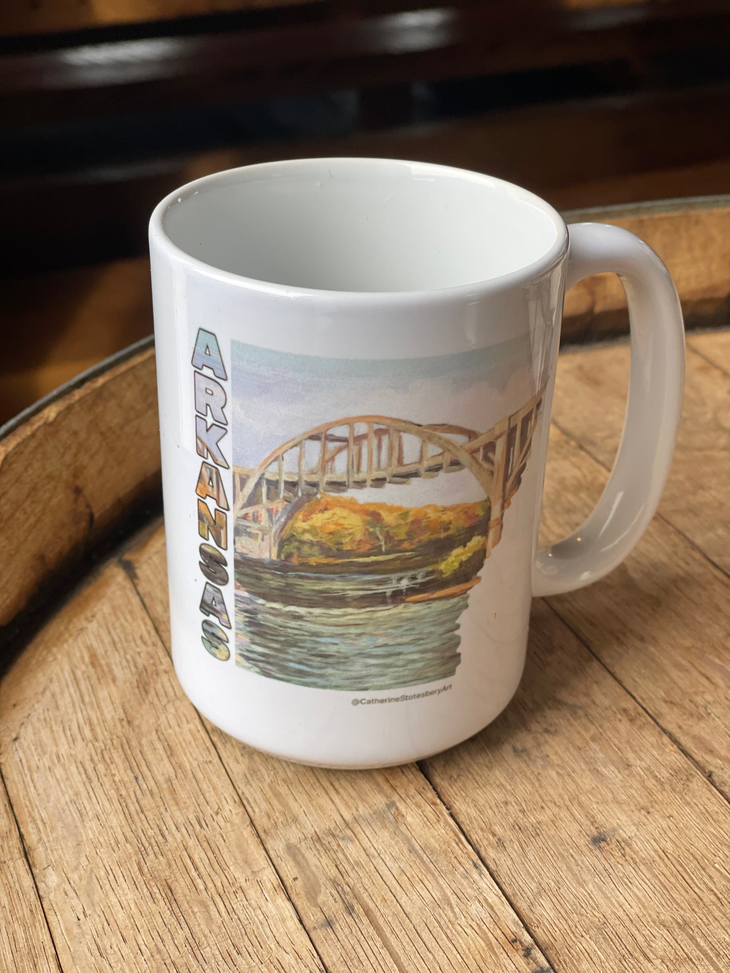 Coffee Mug - 15 OZ -Arkansas