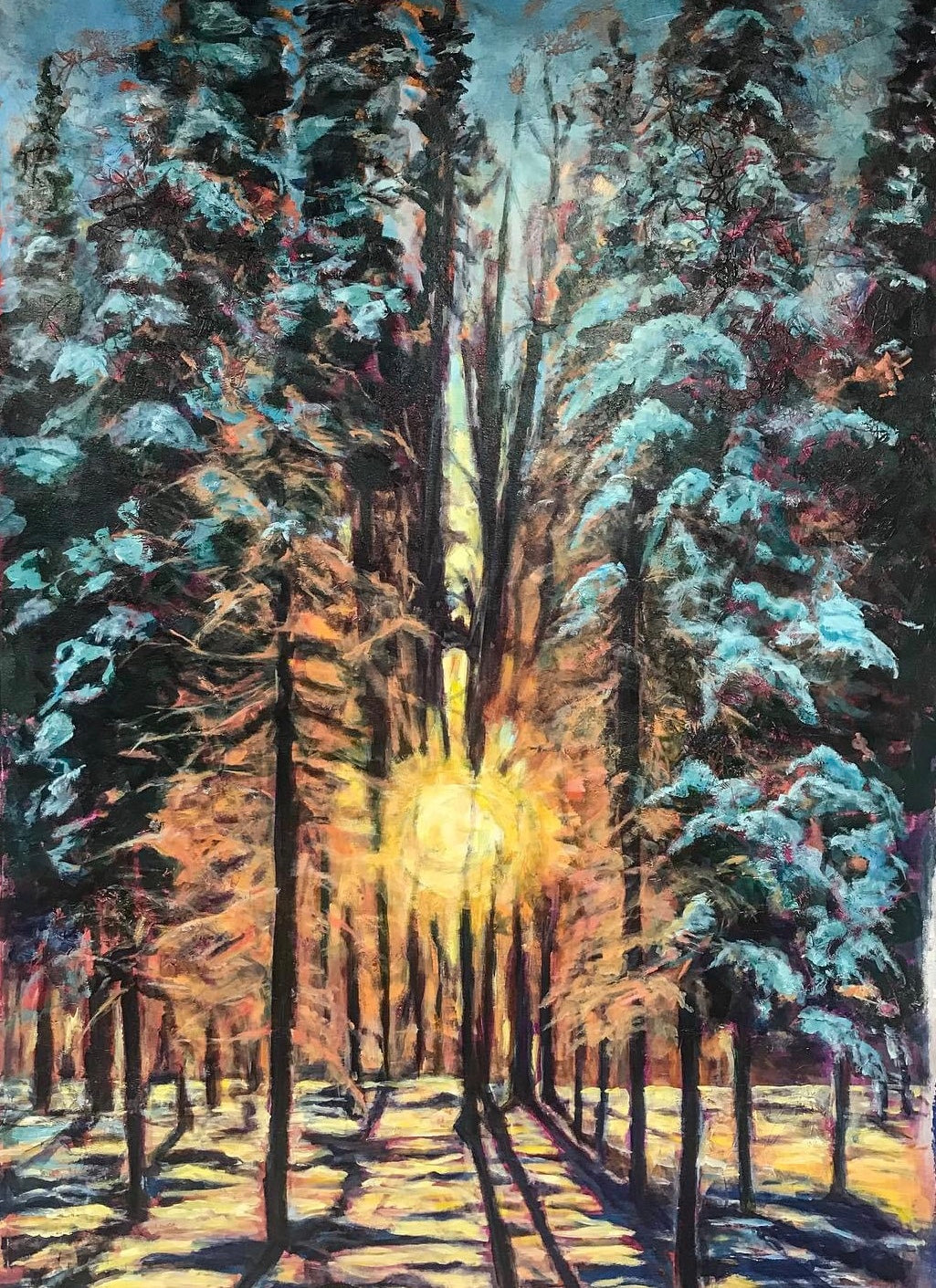 Here Comes the Sun- 5x7 notecard