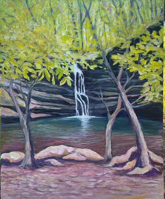 Magnolia Falls - 30X40 Gallery Wrapped Canvas